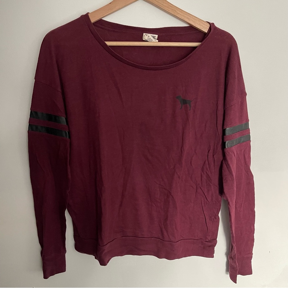 PINK long sleeve tee SMALL